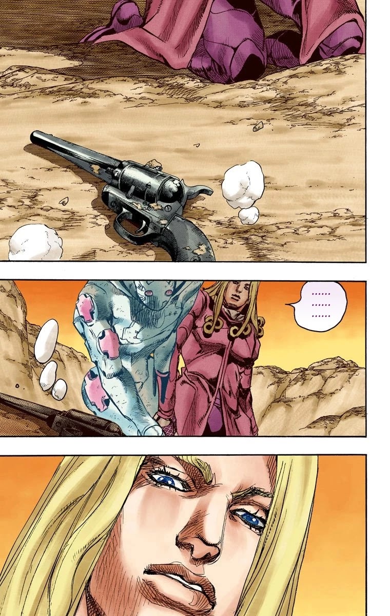 JoJo's Bizarre Adventure Part 7 - Steel Ball Run (Official Colored) Chapter 89 page 8 - Chapter 89: Break My Heart, Break Your Heart Part 2