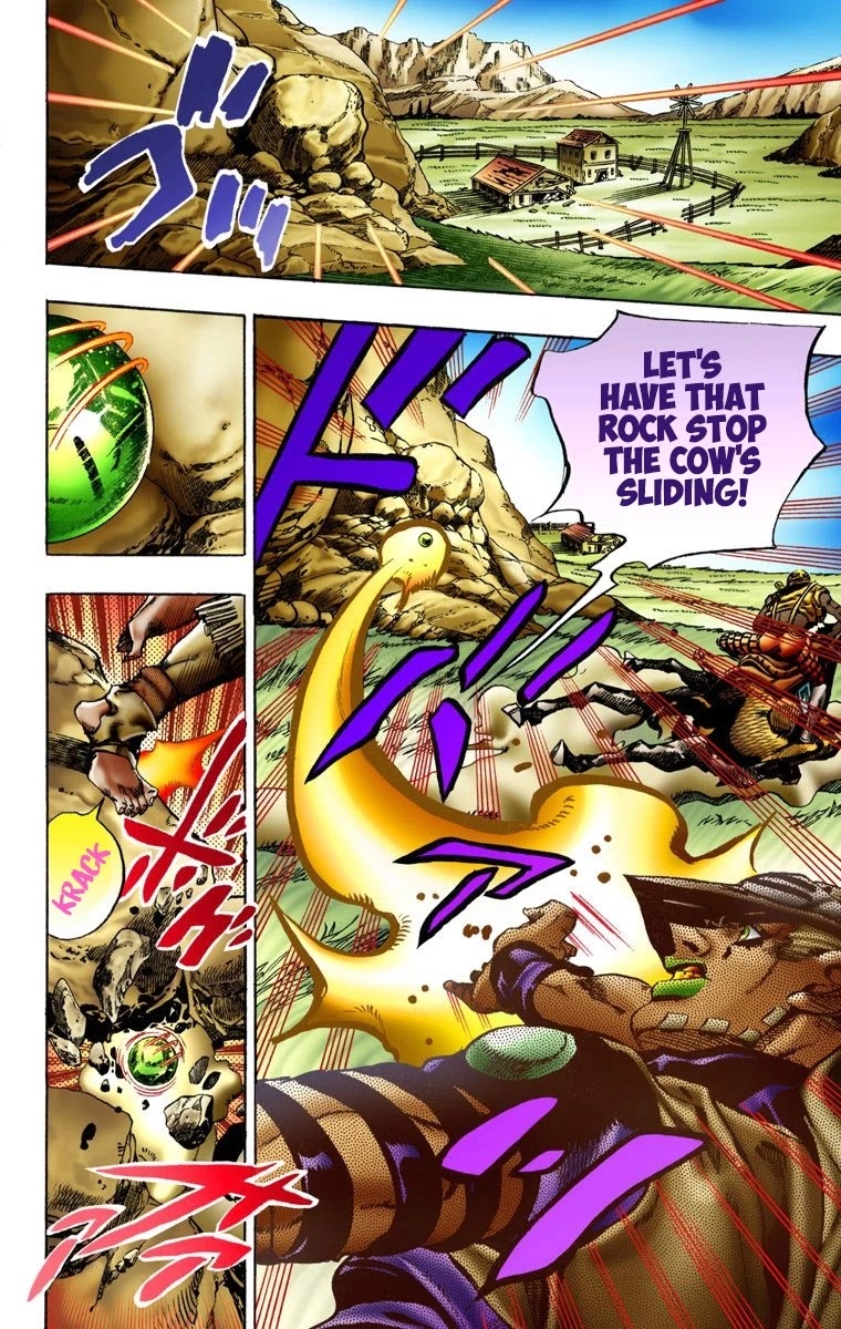JoJo's Bizarre Adventure Part 7 - Steel Ball Run (Official Colored) Chapter 9 page 24 - Chapter 9: Long, Long Downhill