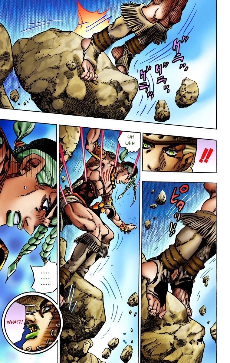 JoJo's Bizarre Adventure Part 7 - Steel Ball Run (Official Colored) Chapter 9 page 25 - Chapter 9: Long, Long Downhill