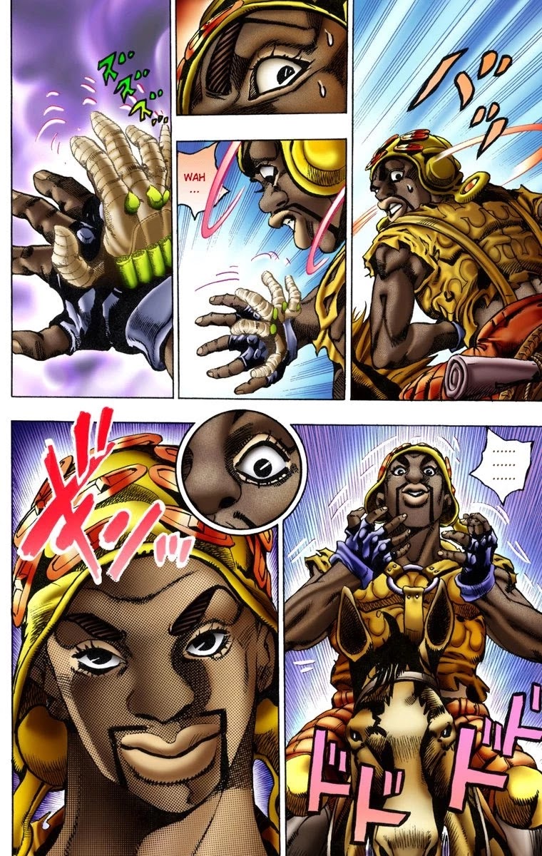 JoJo's Bizarre Adventure Part 7 - Steel Ball Run (Official Colored) Chapter 9 page 9 - Chapter 9: Long, Long Downhill