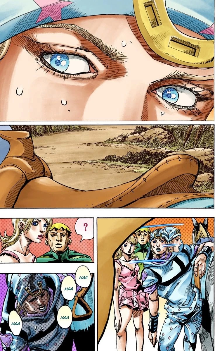 JoJo's Bizarre Adventure Part 7 - Steel Ball Run (Official Colored) Chapter 90 page 12 - Chapter 90: High Voltage Part 1