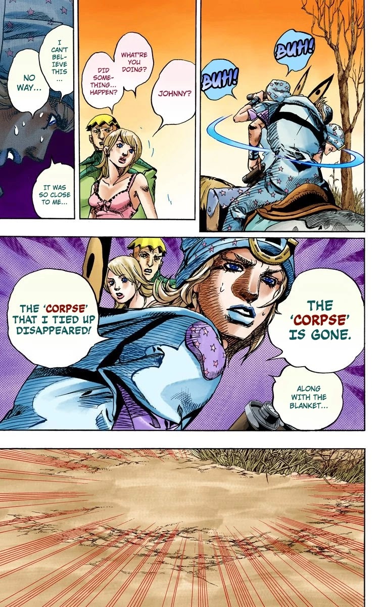 JoJo's Bizarre Adventure Part 7 - Steel Ball Run (Official Colored) Chapter 90 page 14 - Chapter 90: High Voltage Part 1