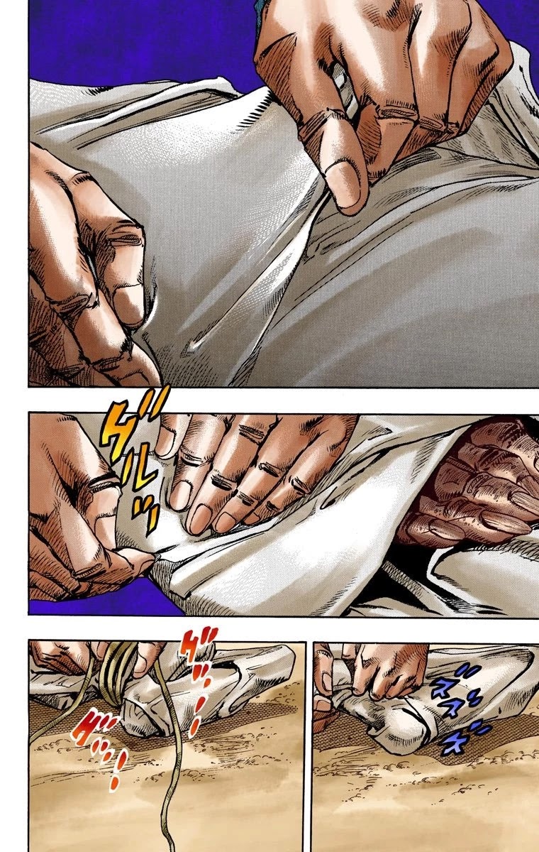 JoJo's Bizarre Adventure Part 7 - Steel Ball Run (Official Colored) Chapter 90 page 3 - Chapter 90: High Voltage Part 1