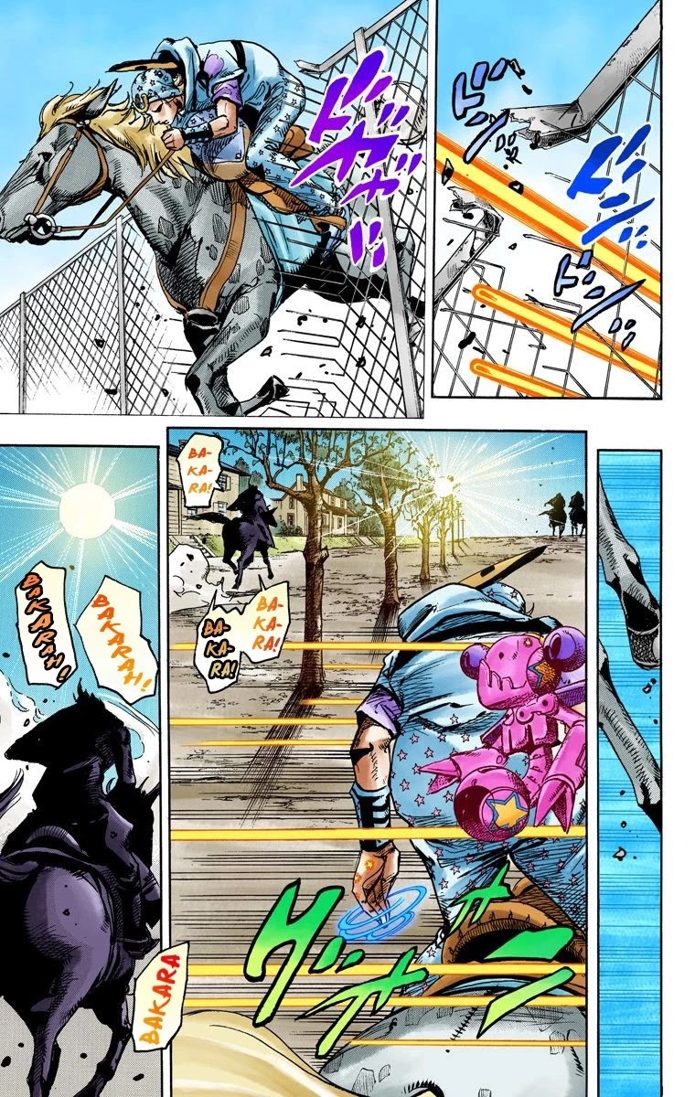 JoJo's Bizarre Adventure Part 7 - Steel Ball Run (Official Colored) Chapter 90 page 31 - Chapter 90: High Voltage Part 1