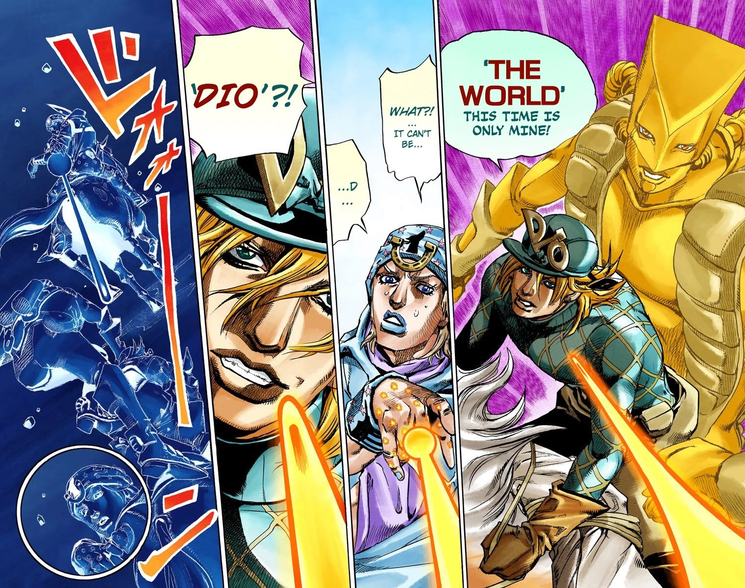 JoJo's Bizarre Adventure Part 7 - Steel Ball Run (Official Colored) Chapter 90 page 37 - Chapter 90: High Voltage Part 1