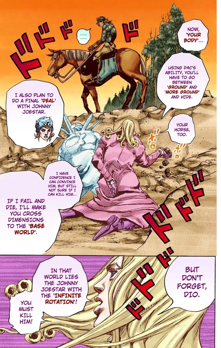JoJo's Bizarre Adventure Part 7 - Steel Ball Run (Official Colored) Chapter 91 page 10 - Chapter 91: High Voltage Part 2