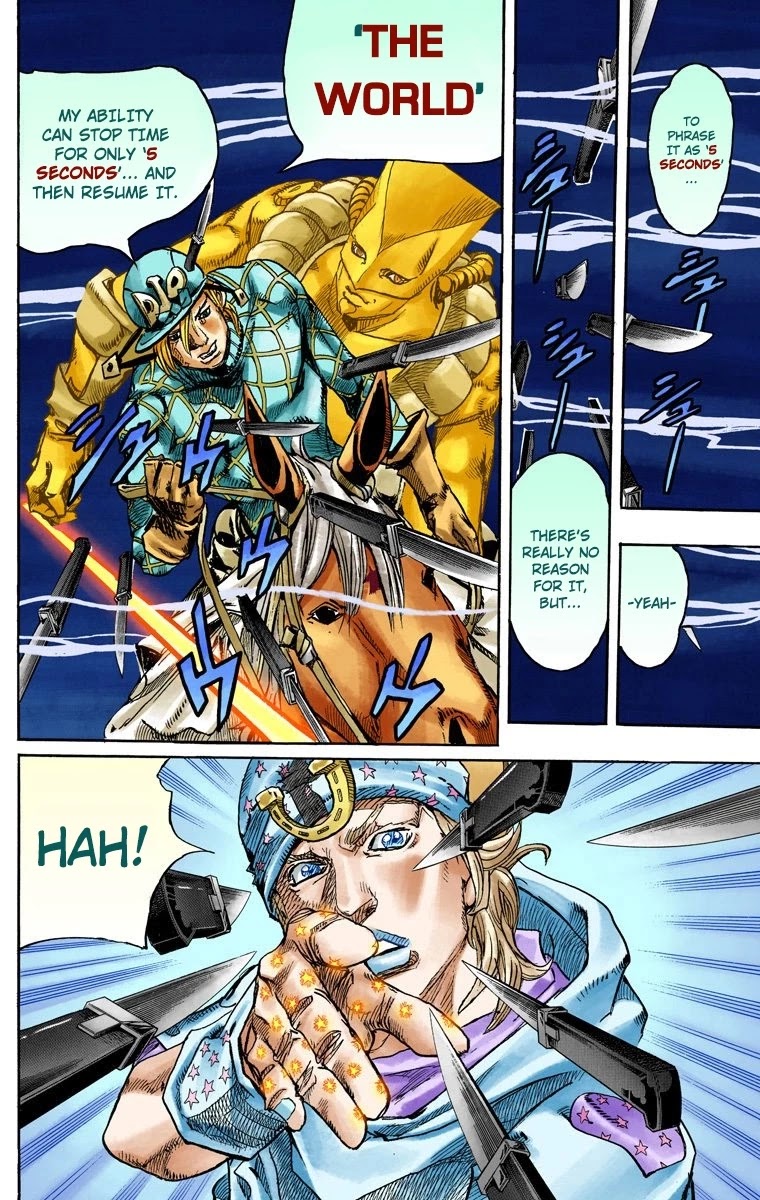 JoJo's Bizarre Adventure Part 7 - Steel Ball Run (Official Colored) Chapter 91 page 11 - Chapter 91: High Voltage Part 2