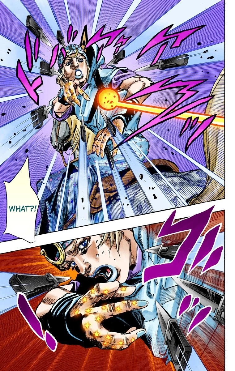 JoJo's Bizarre Adventure Part 7 - Steel Ball Run (Official Colored) Chapter 91 page 12 - Chapter 91: High Voltage Part 2