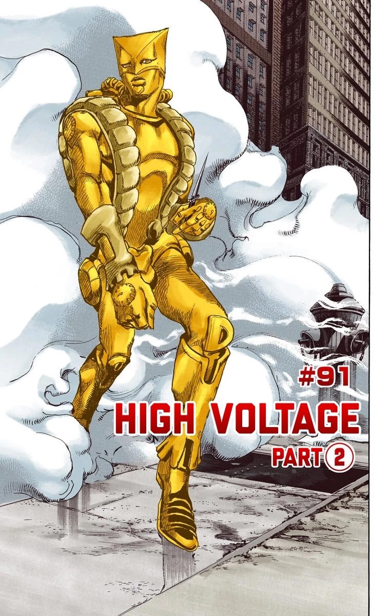 JoJo's Bizarre Adventure Part 7 - Steel Ball Run (Official Colored) Chapter 91 page 2 - Chapter 91: High Voltage Part 2