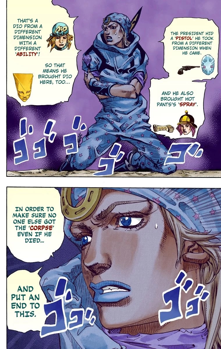 JoJo's Bizarre Adventure Part 7 - Steel Ball Run (Official Colored) Chapter 91 page 21 - Chapter 91: High Voltage Part 2