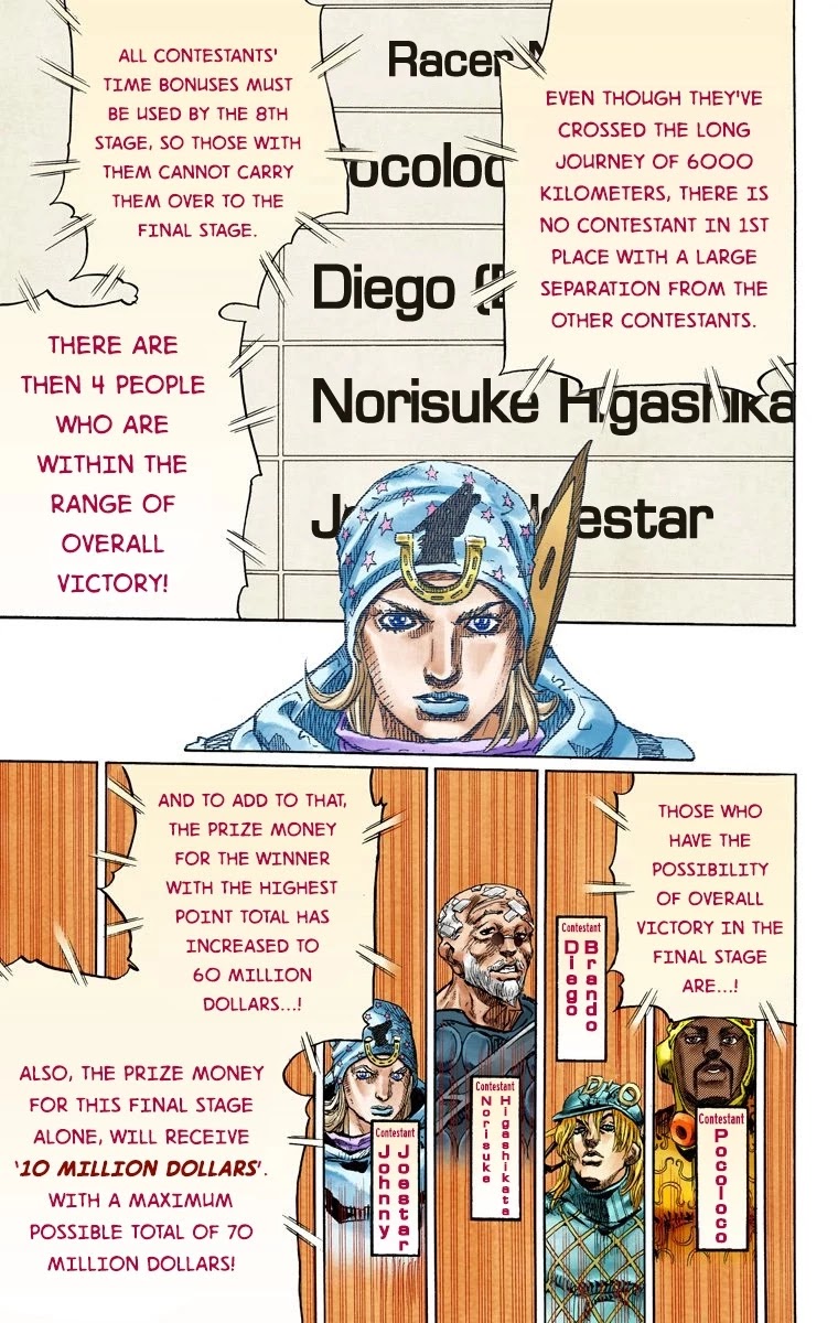 JoJo's Bizarre Adventure Part 7 - Steel Ball Run (Official Colored) Chapter 91 page 25 - Chapter 91: High Voltage Part 2