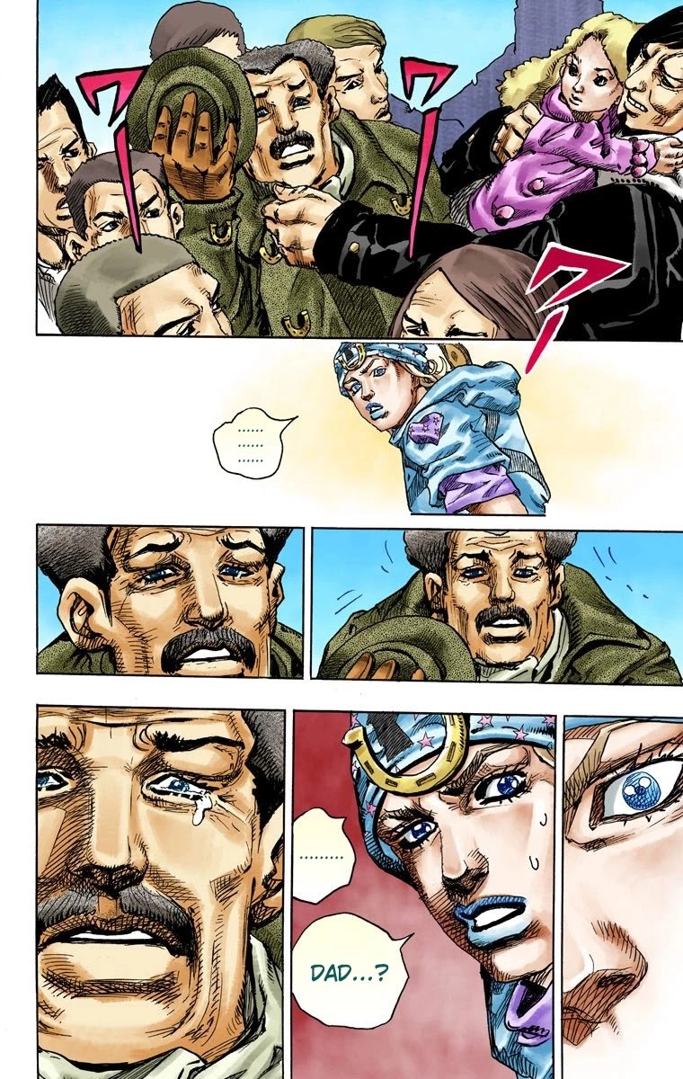 JoJo's Bizarre Adventure Part 7 - Steel Ball Run (Official Colored) Chapter 91 page 33 - Chapter 91: High Voltage Part 2