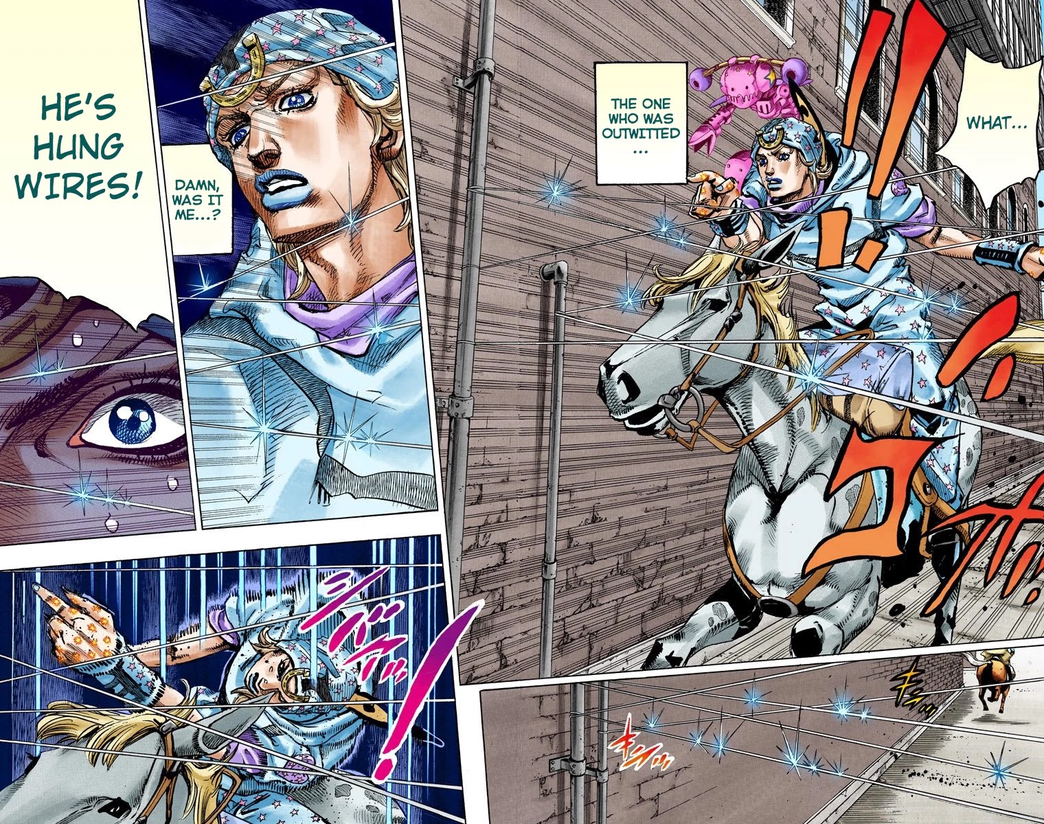 JoJo's Bizarre Adventure Part 7 - Steel Ball Run (Official Colored) Chapter 91 page 40 - Chapter 91: High Voltage Part 2