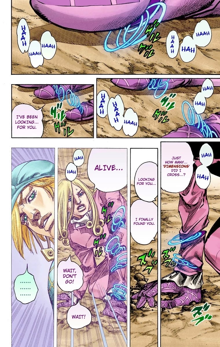 JoJo's Bizarre Adventure Part 7 - Steel Ball Run (Official Colored) Chapter 91 page 5 - Chapter 91: High Voltage Part 2