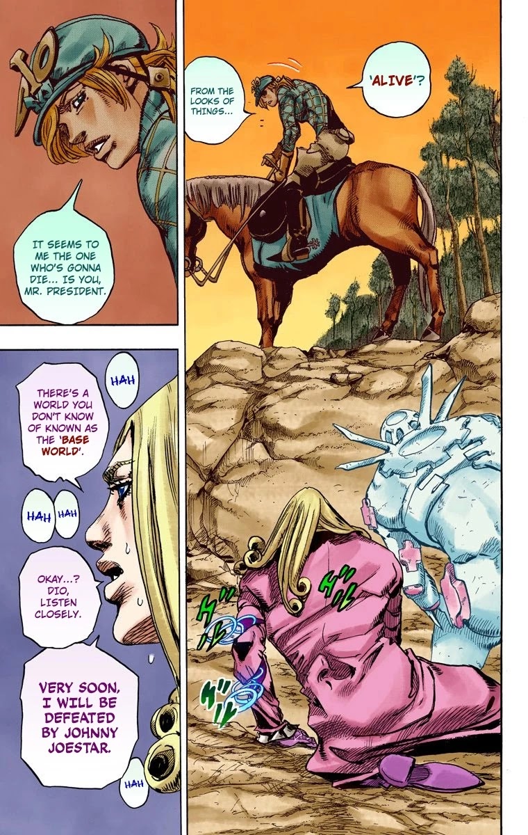 JoJo's Bizarre Adventure Part 7 - Steel Ball Run (Official Colored) Chapter 91 page 6 - Chapter 91: High Voltage Part 2