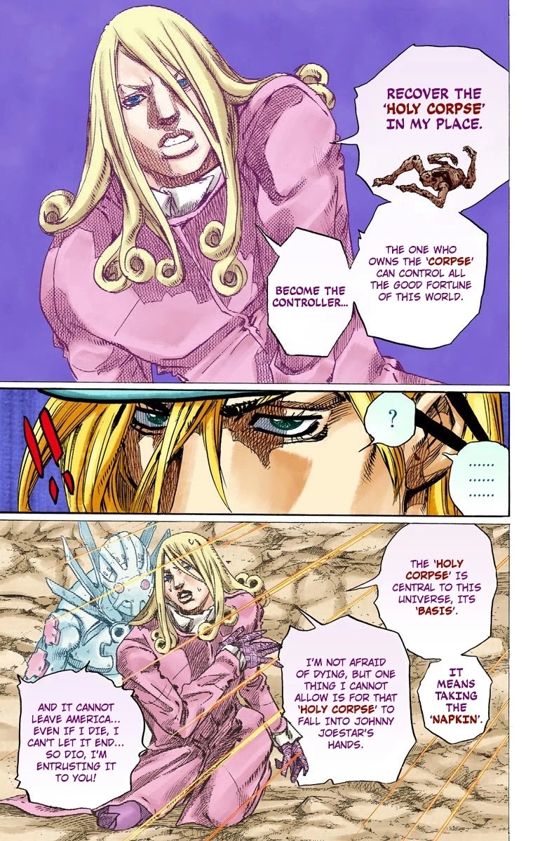 JoJo's Bizarre Adventure Part 7 - Steel Ball Run (Official Colored) Chapter 91 page 8 - Chapter 91: High Voltage Part 2