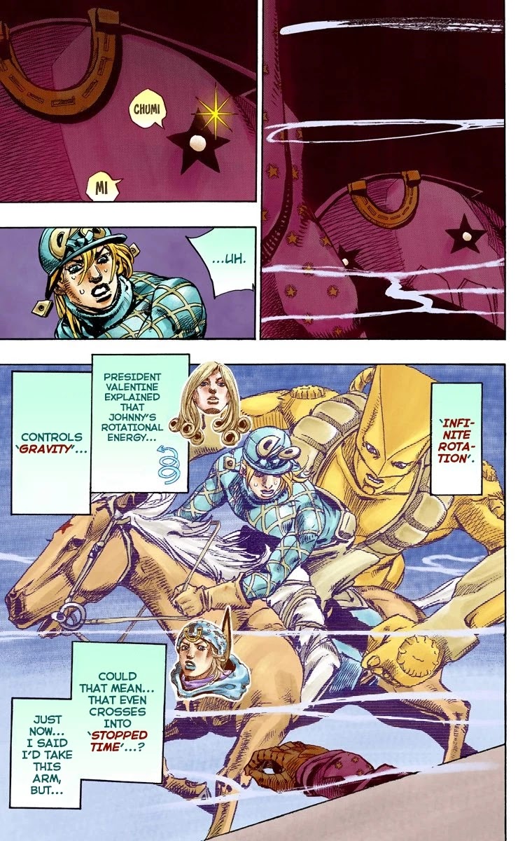 JoJo's Bizarre Adventure Part 7 - Steel Ball Run (Official Colored) Chapter 92 page 10 - Chapter 92: High Voltage Part 3