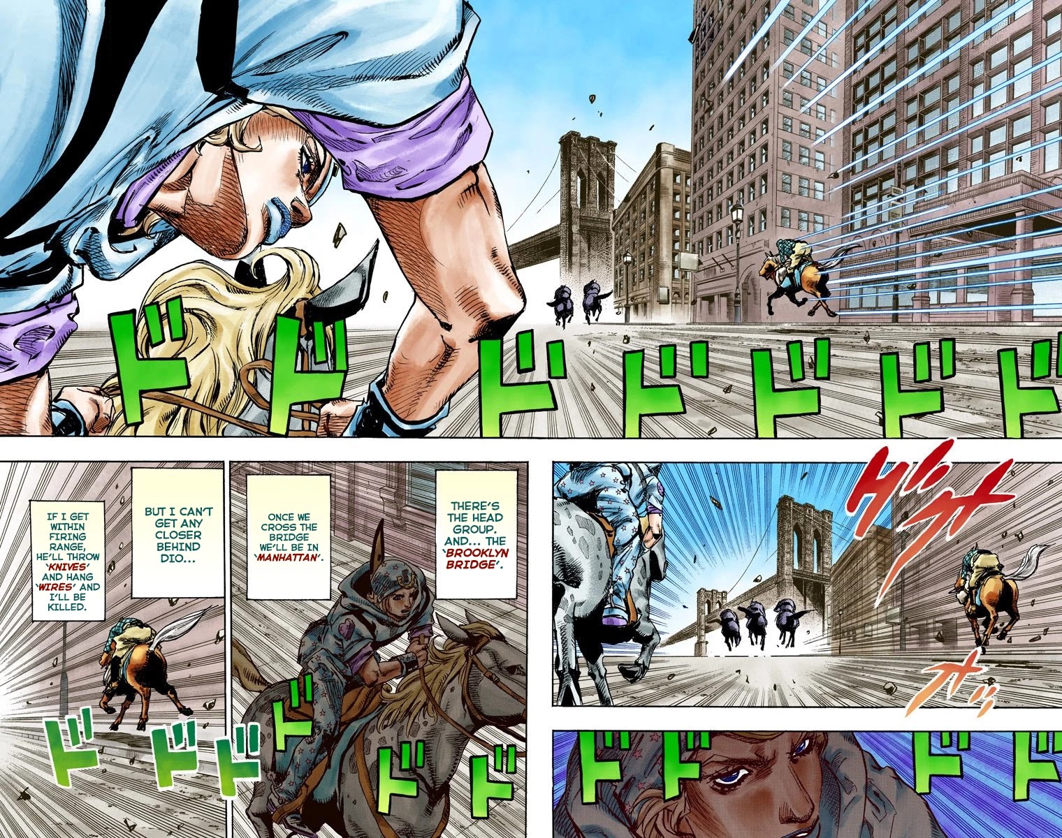 JoJo's Bizarre Adventure Part 7 - Steel Ball Run (Official Colored) Chapter 92 page 16 - Chapter 92: High Voltage Part 3