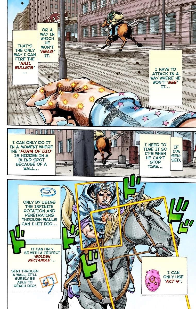 JoJo's Bizarre Adventure Part 7 - Steel Ball Run (Official Colored) Chapter 92 page 17 - Chapter 92: High Voltage Part 3