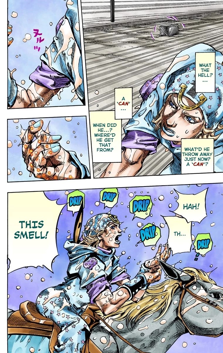JoJo's Bizarre Adventure Part 7 - Steel Ball Run (Official Colored) Chapter 92 page 19 - Chapter 92: High Voltage Part 3