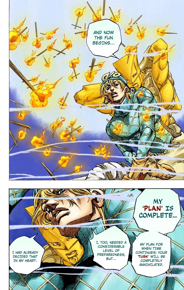 JoJo's Bizarre Adventure Part 7 - Steel Ball Run (Official Colored) Chapter 92 page 22 - Chapter 92: High Voltage Part 3