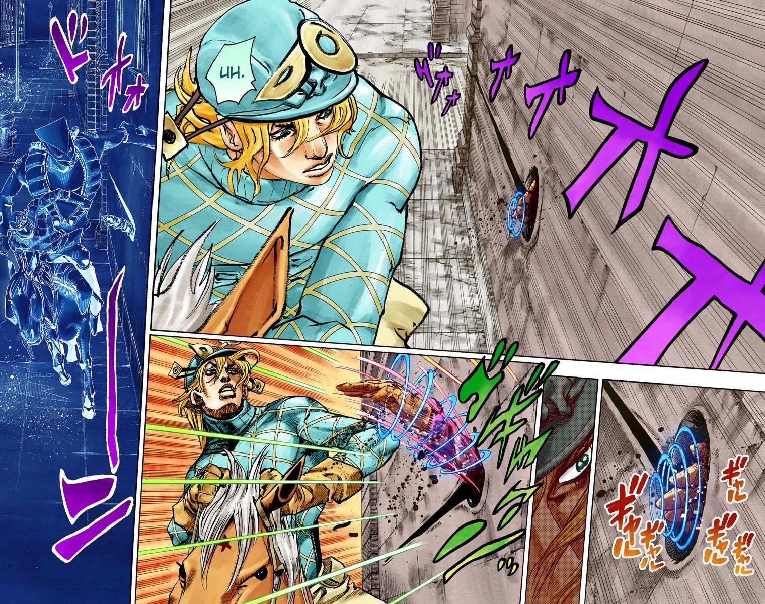 JoJo's Bizarre Adventure Part 7 - Steel Ball Run (Official Colored) Chapter 92 page 6 - Chapter 92: High Voltage Part 3