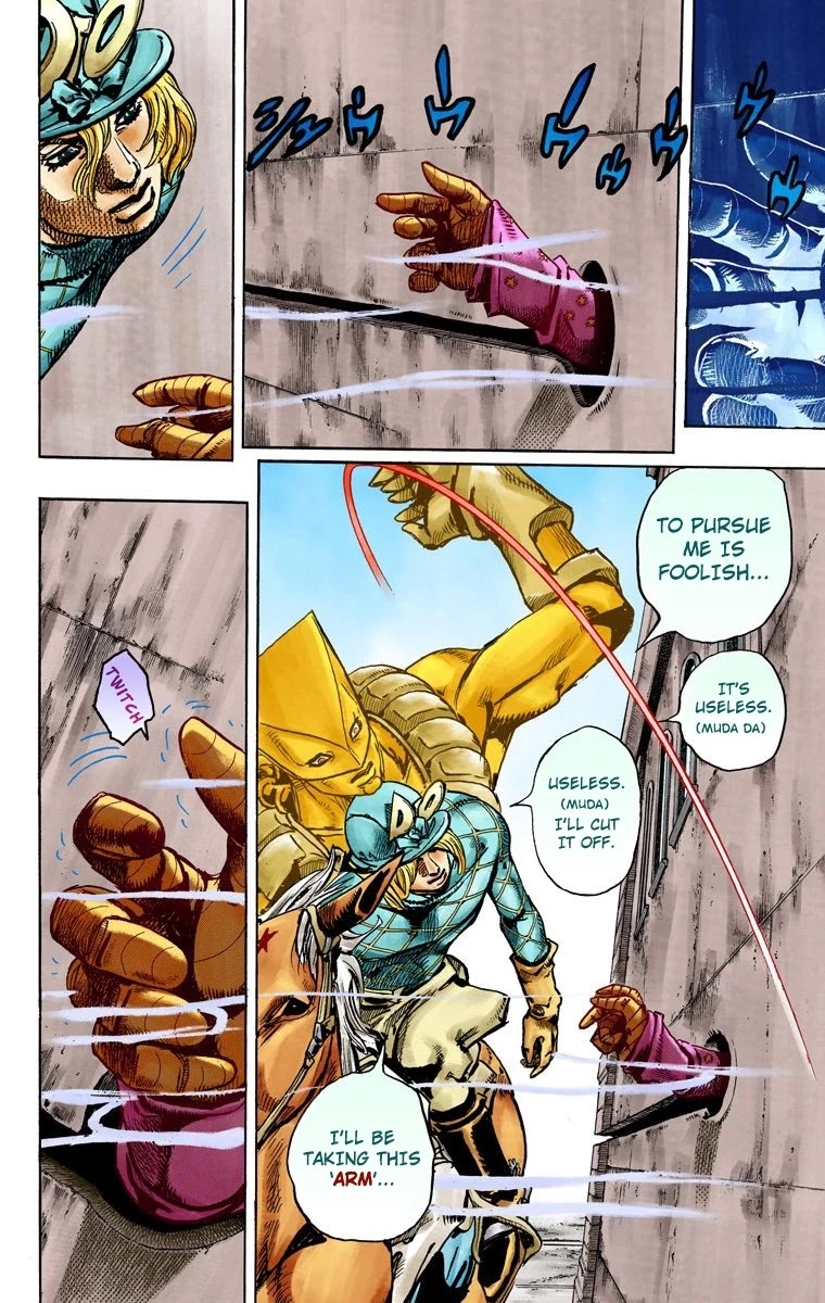 JoJo's Bizarre Adventure Part 7 - Steel Ball Run (Official Colored) Chapter 92 page 7 - Chapter 92: High Voltage Part 3