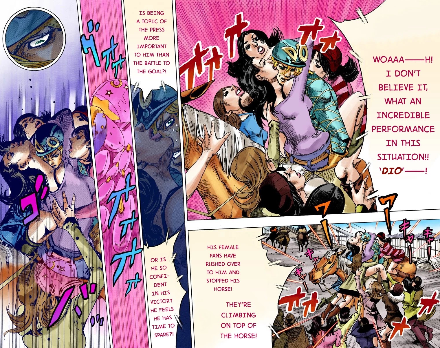 JoJo's Bizarre Adventure Part 7 - Steel Ball Run (Official Colored) Chapter 93 page 11 - Chapter 93: High Voltage Part 4