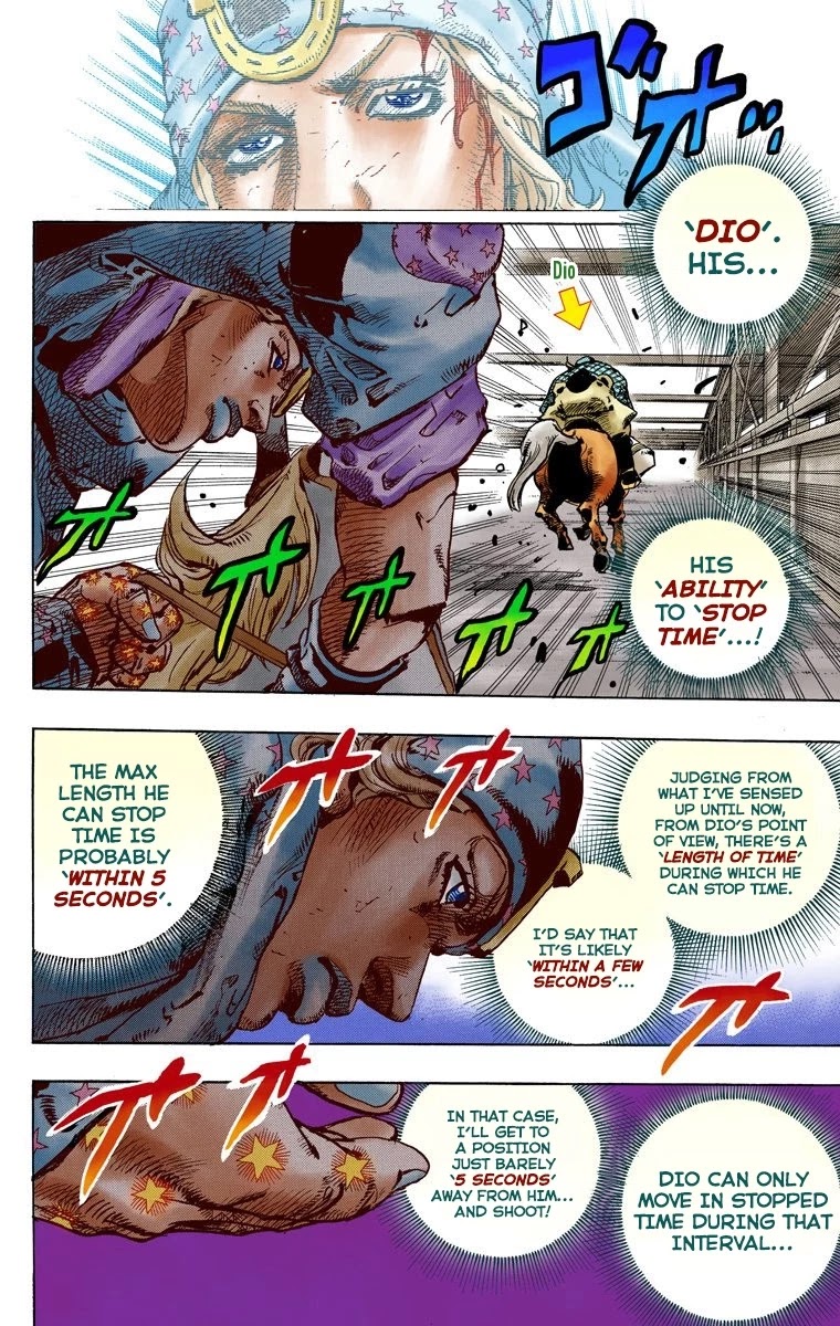 JoJo's Bizarre Adventure Part 7 - Steel Ball Run (Official Colored) Chapter 93 page 21 - Chapter 93: High Voltage Part 4