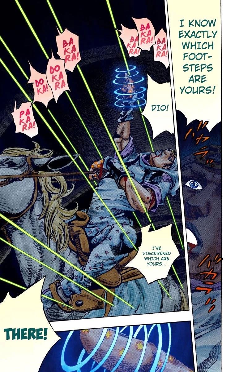 JoJo's Bizarre Adventure Part 7 - Steel Ball Run (Official Colored) Chapter 93 page 9 - Chapter 93: High Voltage Part 4