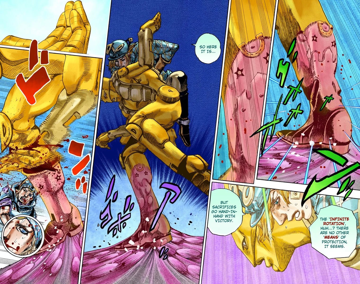 JoJo's Bizarre Adventure Part 7 - Steel Ball Run (Official Colored) Chapter 94 page 18 - Chapter 94: World of Stars and Stripes