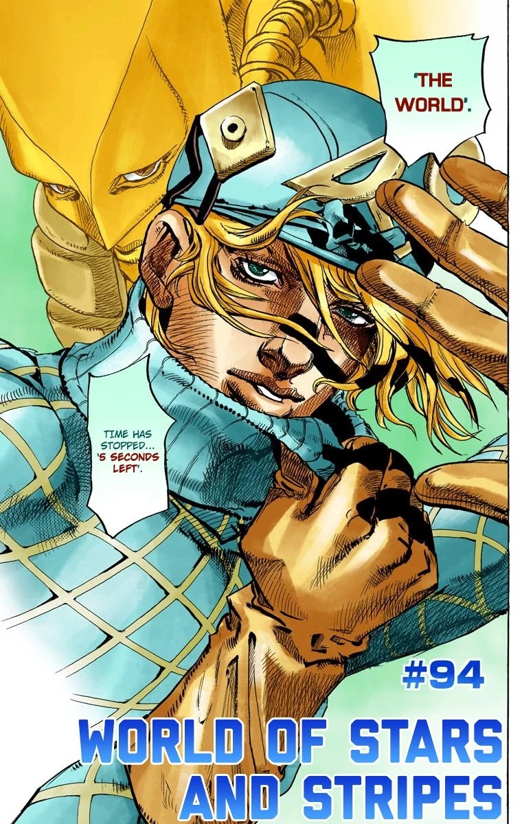 JoJo's Bizarre Adventure Part 7 - Steel Ball Run (Official Colored) Chapter 94 page 2 - Chapter 94: World of Stars and Stripes