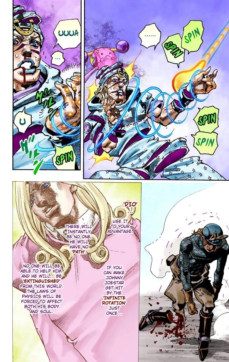 JoJo's Bizarre Adventure Part 7 - Steel Ball Run (Official Colored) Chapter 94 page 23 - Chapter 94: World of Stars and Stripes