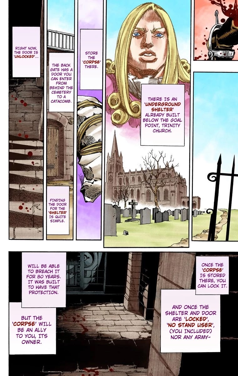 JoJo's Bizarre Adventure Part 7 - Steel Ball Run (Official Colored) Chapter 94 page 33 - Chapter 94: World of Stars and Stripes
