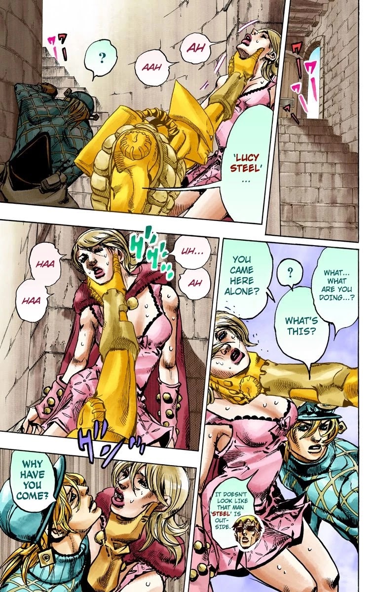 JoJo's Bizarre Adventure Part 7 - Steel Ball Run (Official Colored) Chapter 95 page 10 - Chapter 95: World of Stars and Stripes - Outro [END]