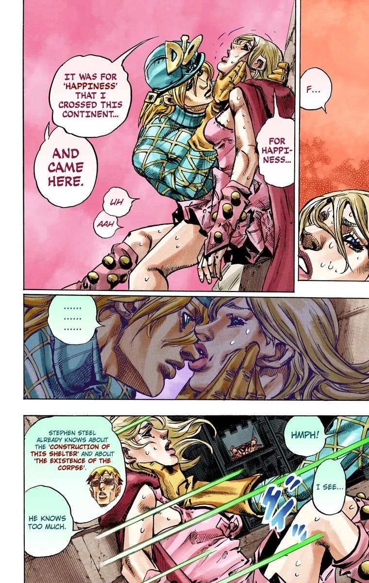 JoJo's Bizarre Adventure Part 7 - Steel Ball Run (Official Colored) Chapter 95 page 11 - Chapter 95: World of Stars and Stripes - Outro [END]