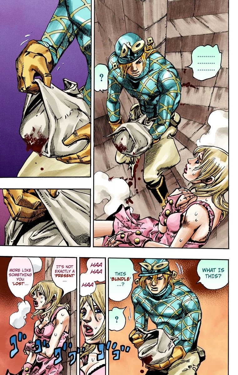 JoJo's Bizarre Adventure Part 7 - Steel Ball Run (Official Colored) Chapter 95 page 14 - Chapter 95: World of Stars and Stripes - Outro [END]