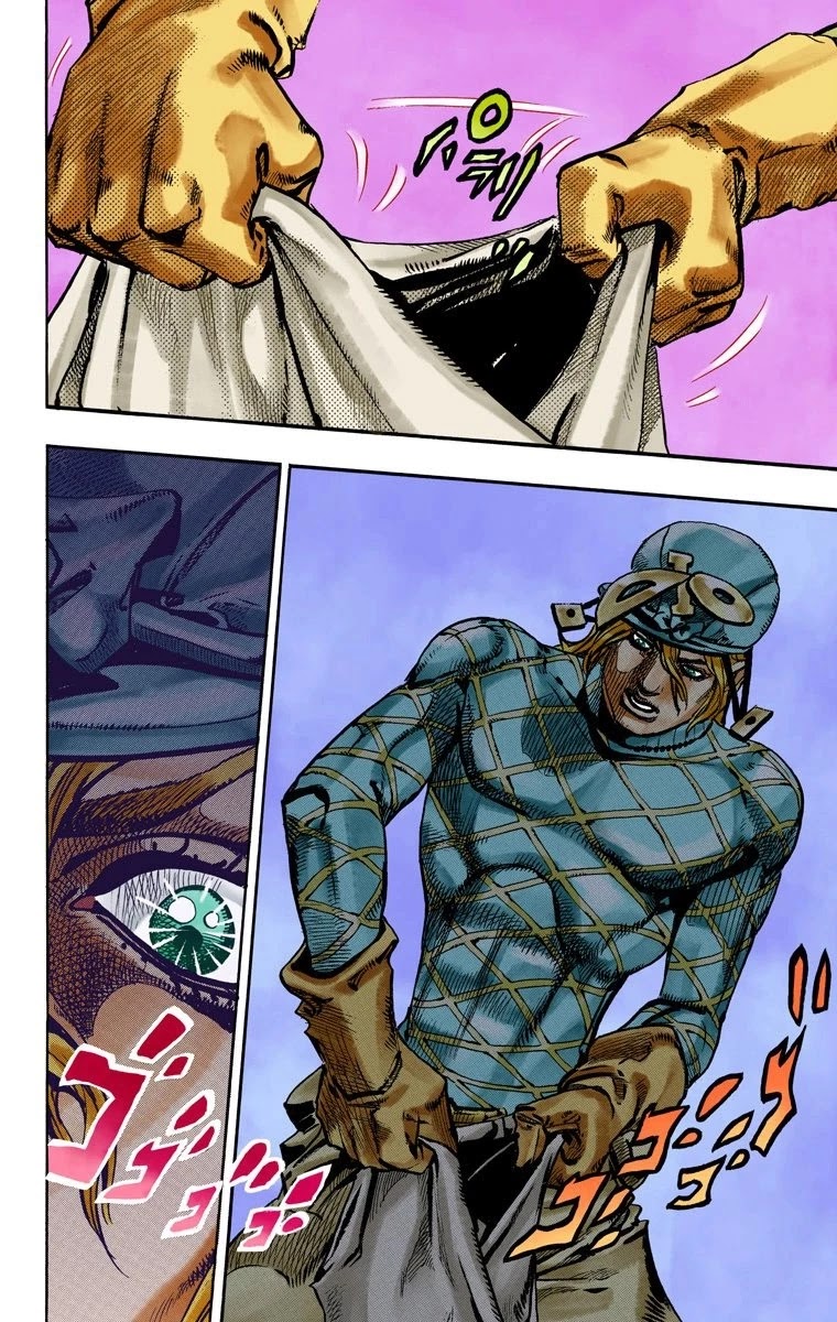 JoJo's Bizarre Adventure Part 7 - Steel Ball Run (Official Colored) Chapter 95 page 16 - Chapter 95: World of Stars and Stripes - Outro [END]