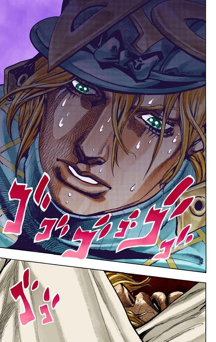 JoJo's Bizarre Adventure Part 7 - Steel Ball Run (Official Colored) Chapter 95 page 17 - Chapter 95: World of Stars and Stripes - Outro [END]