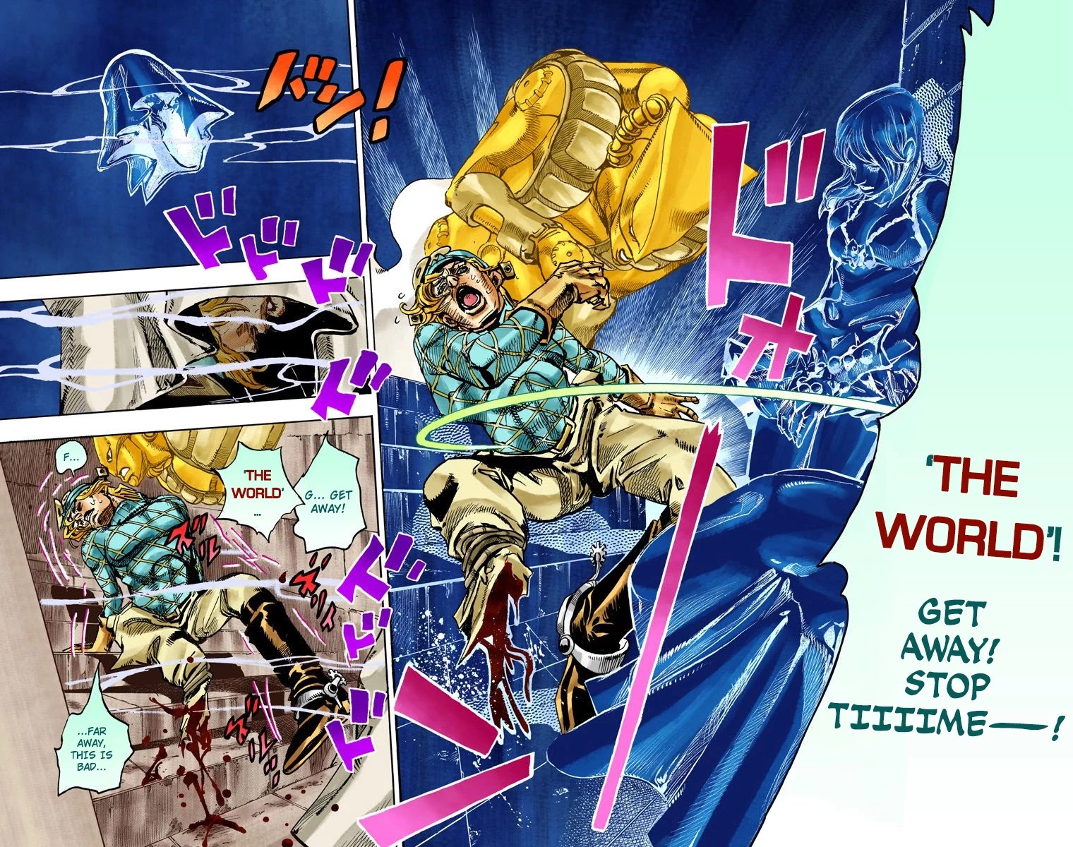 JoJo's Bizarre Adventure Part 7 - Steel Ball Run (Official Colored) Chapter 95 page 18 - Chapter 95: World of Stars and Stripes - Outro [END]