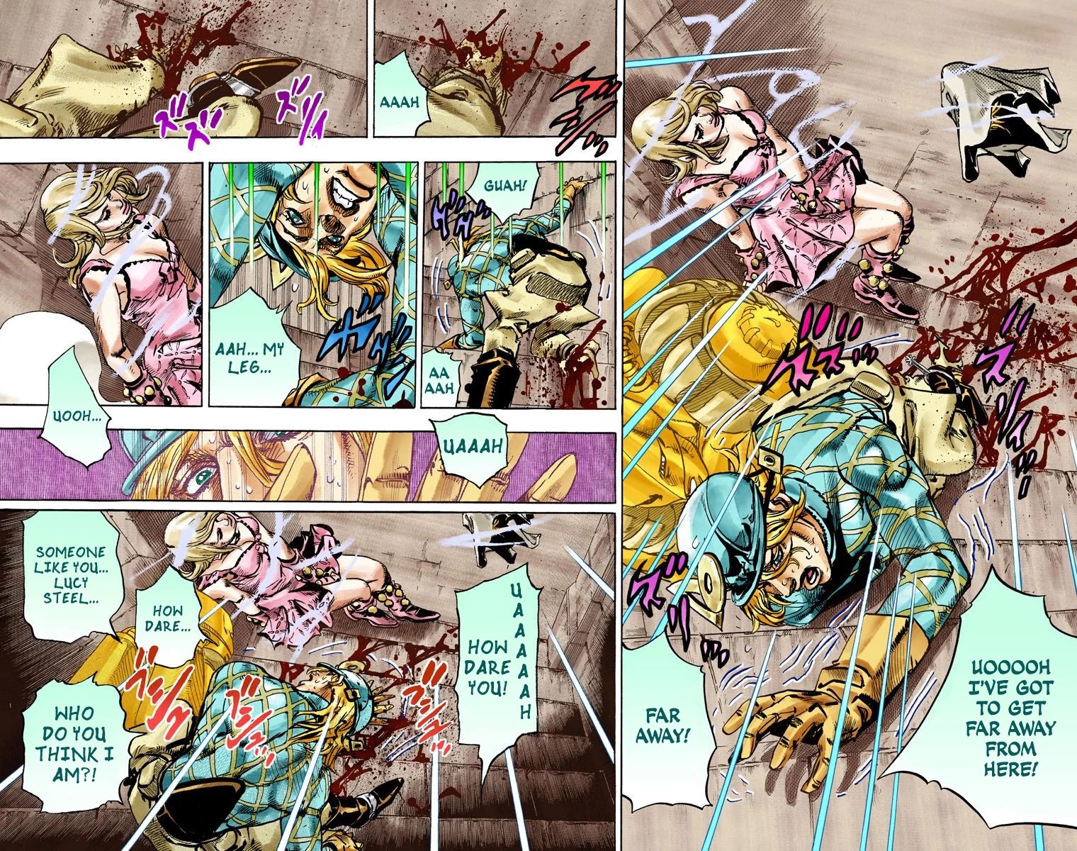 JoJo's Bizarre Adventure Part 7 - Steel Ball Run (Official Colored) Chapter 95 page 19 - Chapter 95: World of Stars and Stripes - Outro [END]