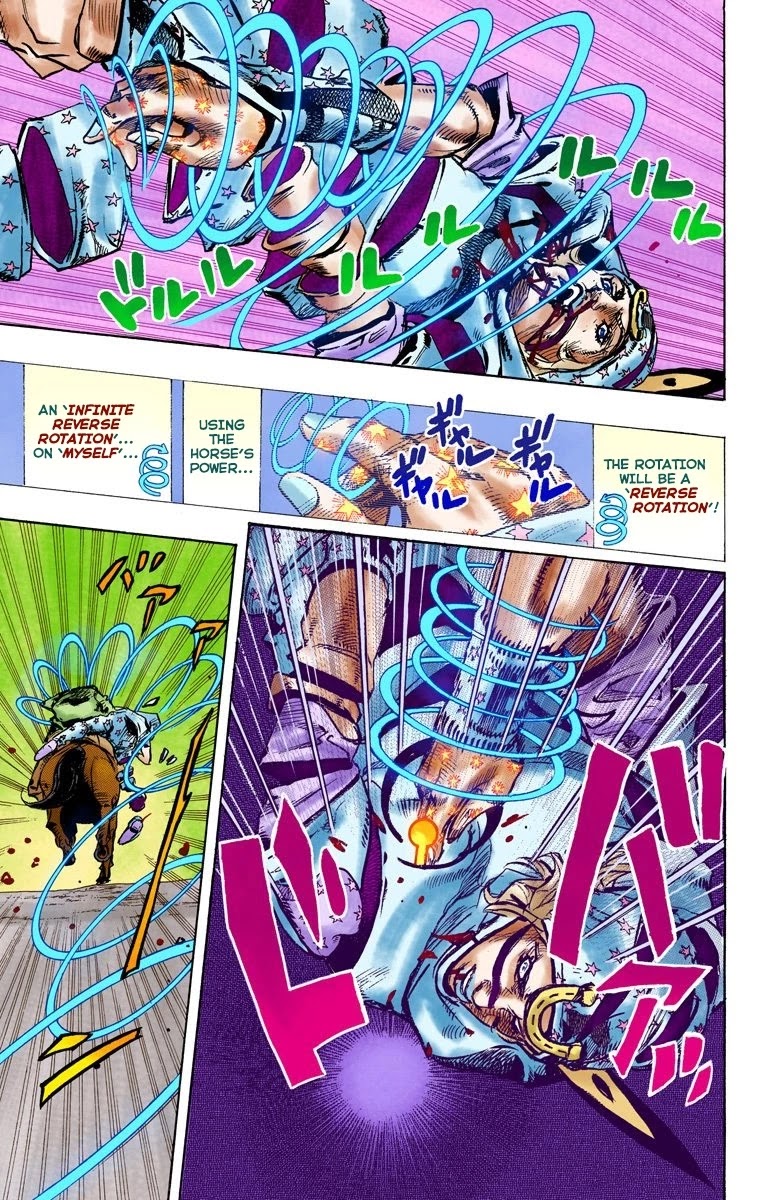 JoJo's Bizarre Adventure Part 7 - Steel Ball Run (Official Colored) Chapter 95 page 25 - Chapter 95: World of Stars and Stripes - Outro [END]