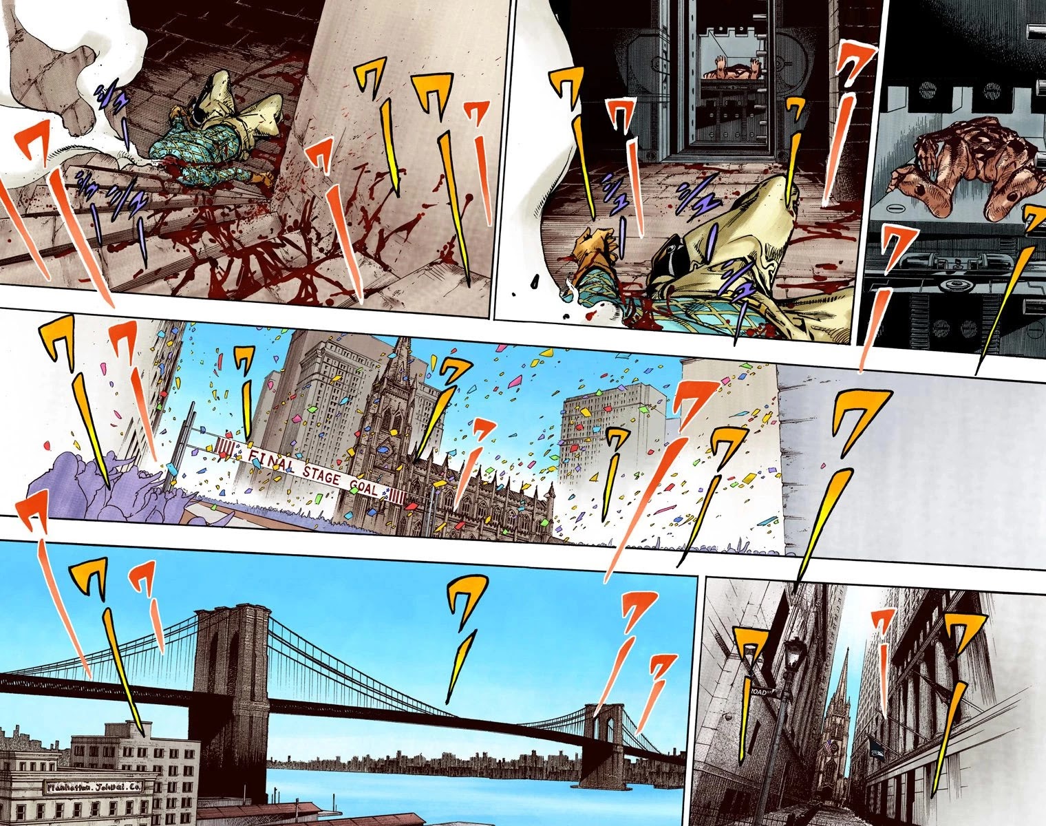 JoJo's Bizarre Adventure Part 7 - Steel Ball Run (Official Colored) Chapter 95 page 26 - Chapter 95: World of Stars and Stripes - Outro [END]