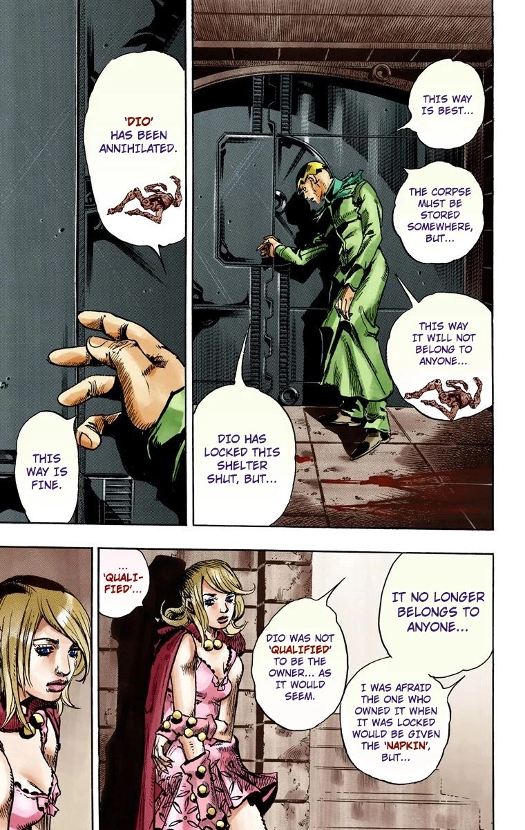 JoJo's Bizarre Adventure Part 7 - Steel Ball Run (Official Colored) Chapter 95 page 32 - Chapter 95: World of Stars and Stripes - Outro [END]