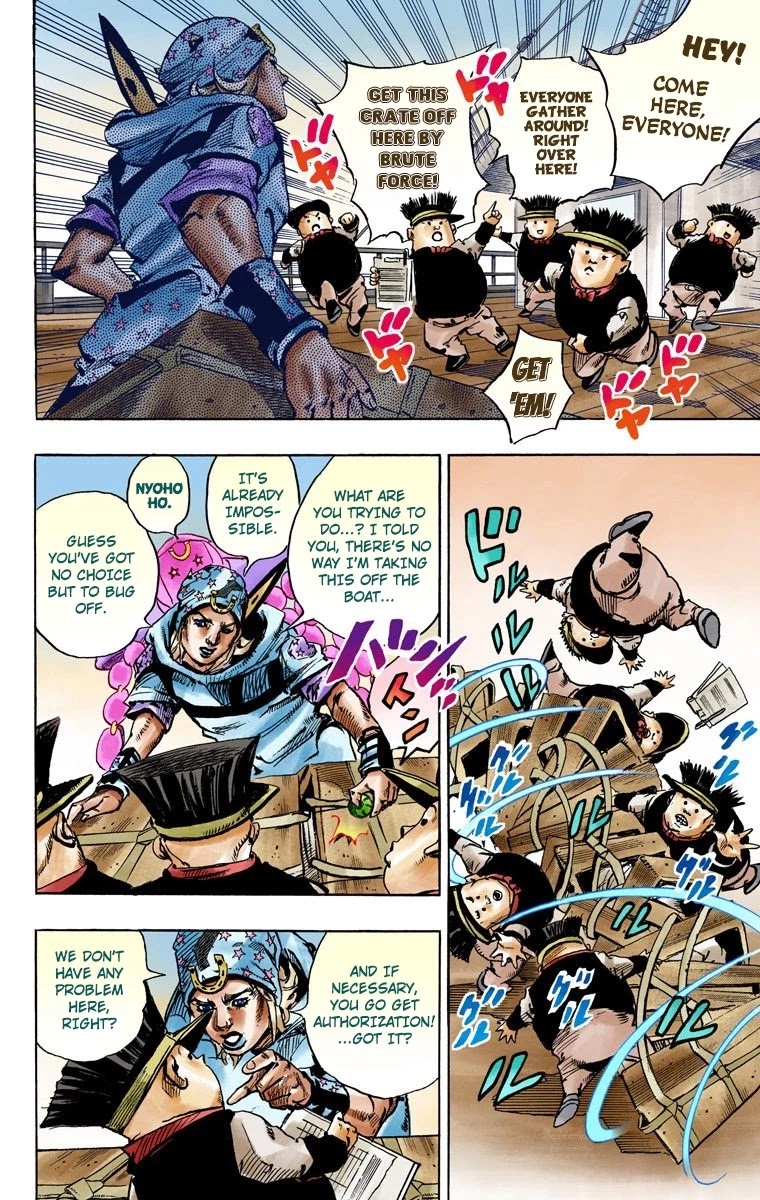 JoJo's Bizarre Adventure Part 7 - Steel Ball Run (Official Colored) Chapter 95 page 37 - Chapter 95: World of Stars and Stripes - Outro [END]
