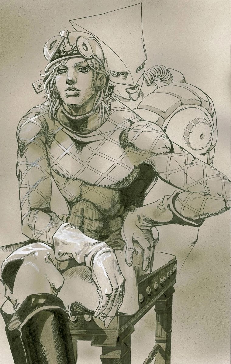 JoJo's Bizarre Adventure Part 7 - Steel Ball Run (Official Colored) Chapter 95 page 4 - Chapter 95: World of Stars and Stripes - Outro [END]