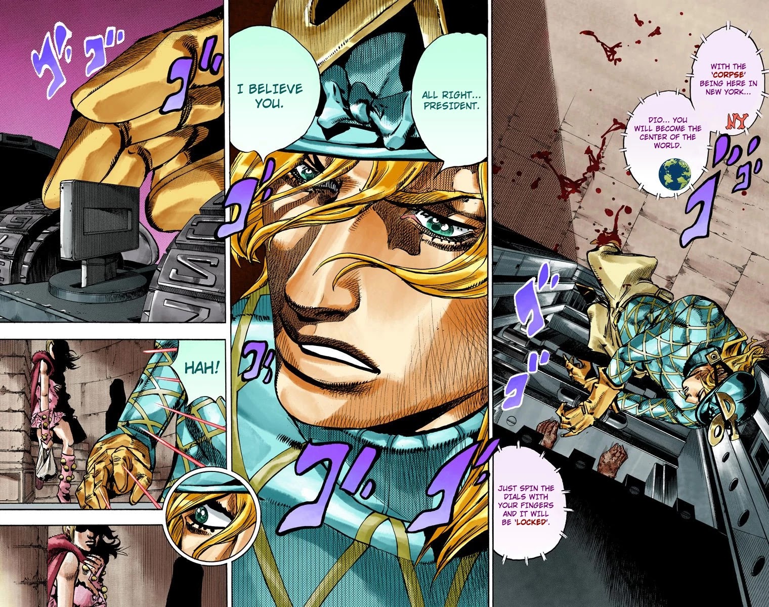 JoJo's Bizarre Adventure Part 7 - Steel Ball Run (Official Colored) Chapter 95 page 7 - Chapter 95: World of Stars and Stripes - Outro [END]