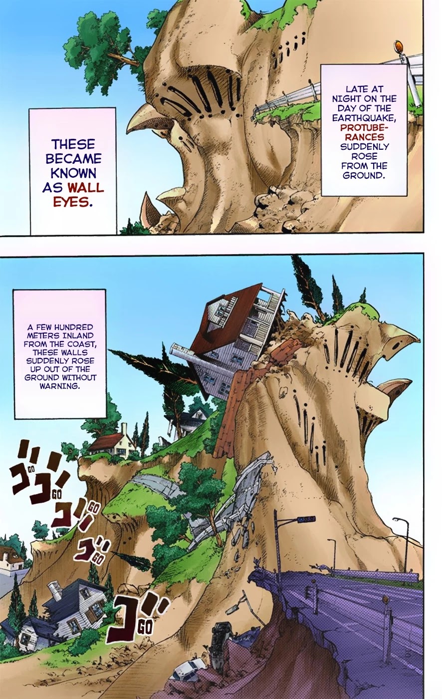 JoJo's Bizarre Adventure Part 8 - JoJolion (Official Colored) Chapter 1 page 13 - Chapter 1: Welcome to Morioh