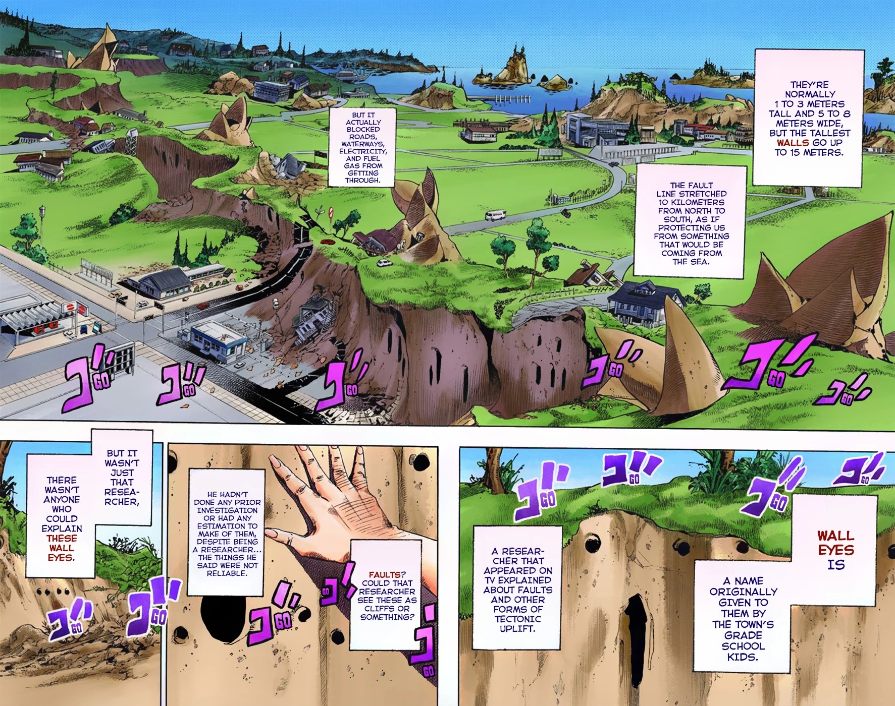 JoJo's Bizarre Adventure Part 8 - JoJolion (Official Colored) Chapter 1 page 14 - Chapter 1: Welcome to Morioh