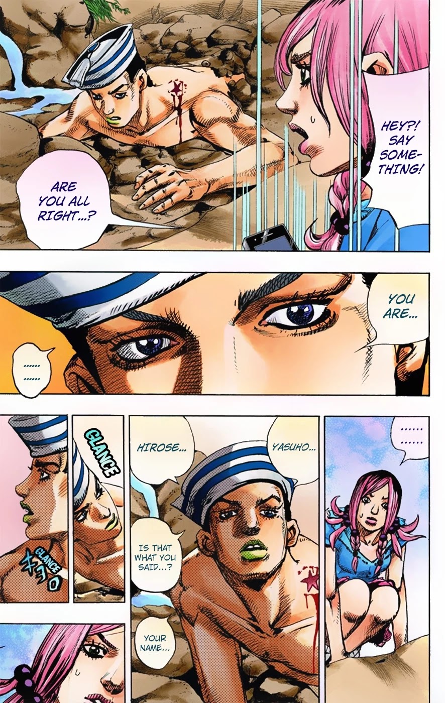 JoJo's Bizarre Adventure Part 8 - JoJolion (Official Colored) Chapter 1 page 20 - Chapter 1: Welcome to Morioh
